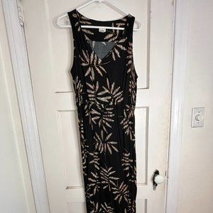 Tropical Print Dress